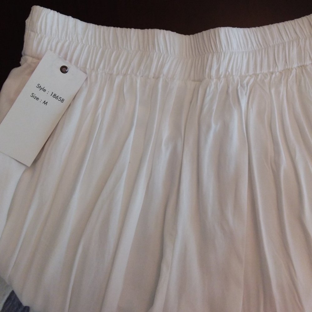 White Harem Pants NWT - Picture 5 of 5